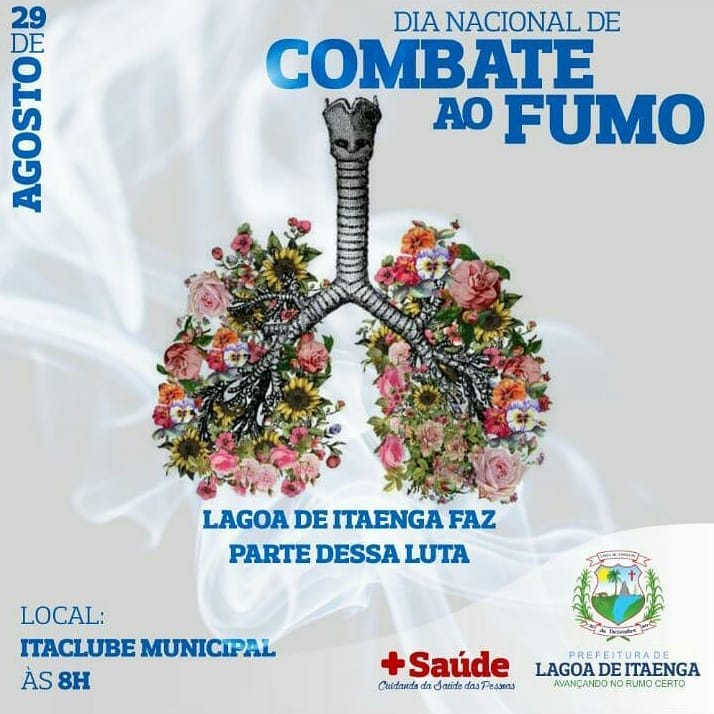 29 DE AGOSTO - DIA NACIONAL DE COMBATE AO FUMO